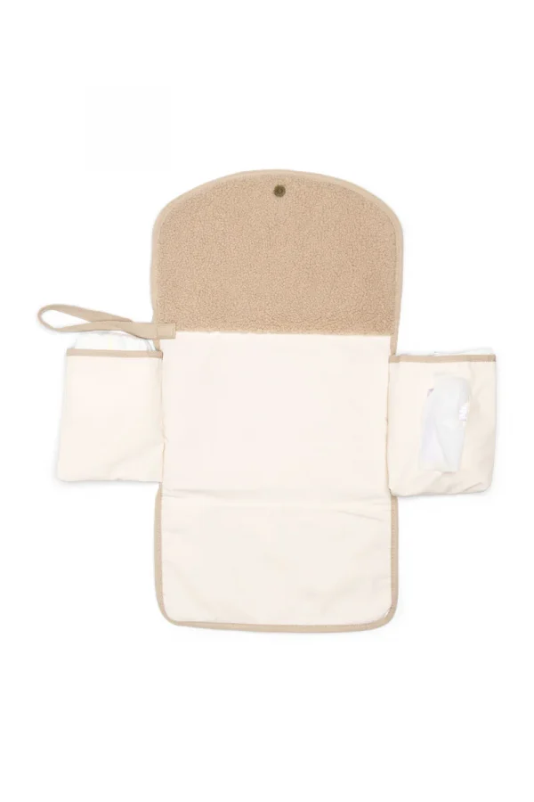 STUDIO NOOS | Ecru Teddy - Tapis à Langer Plus – Image 2