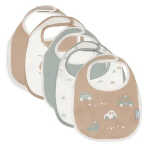 JOLLEIN | On The Go - Pack de 5 Bavoirs