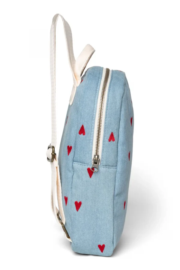 STUDIO NOOS | Denim Hearts – Sac à Dos Mini – Image 2