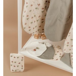 NOUKIE'S | Gorille - Set De 3 bavoirs