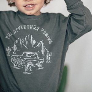 DEAR MINI | Sweatshirt Adventure Anthracite