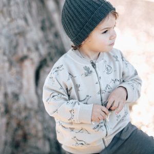 DEAR MINI | Sweatshirt Zipper Arizona Sand