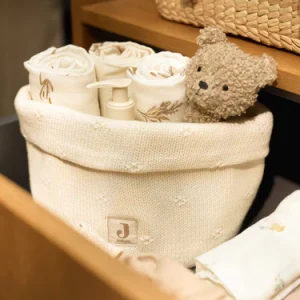 JOLLEIN | Ivory - Panier de Rangement Cosy Knit