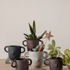 FERM LIVING | Pot Mus Gris Foncé Large