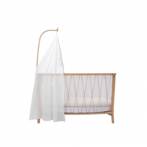 CHARLIE CRANE | Ciel De Lit White Veil Pour Lit Bébé Kimi (A Précommander)