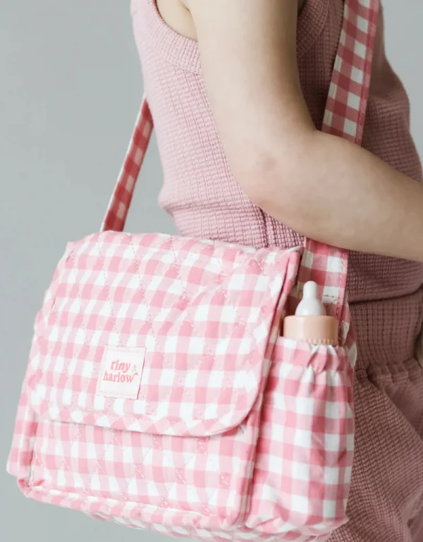 TINY HARLOW | Pack Sac à Langer Vichy – Image 3