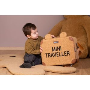 CHILDHOME | Teddy Brun - Valise Mini Traveller (A Précommander)