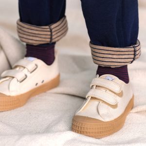 NIXNUT | Paire de Chaussettes Bordeaux Stripes