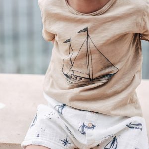 DEAR MINI | Sand - T-shirt Boat