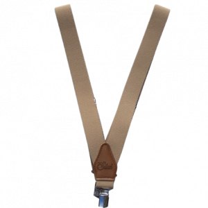 SILLY SILAS | Sand Brown - Bretelles Retro
