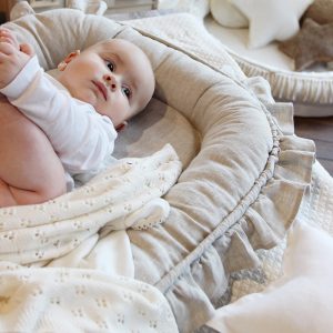 COTTON & SWEETS | Natural - Baby Nest Ruffles (A Précommander)