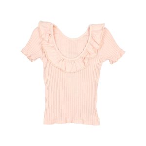 BUHO | Light Pink - T-shirt Collar Rib