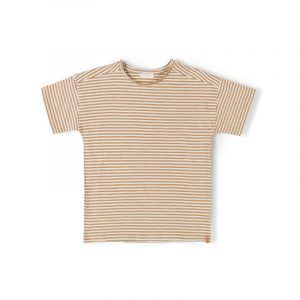NIXNUT | Caramel Stripe - T-Shirt