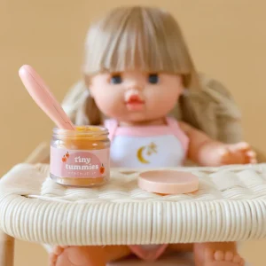 TINY HARLOW | Petit Pot Magique Tiny Tummies Pêche