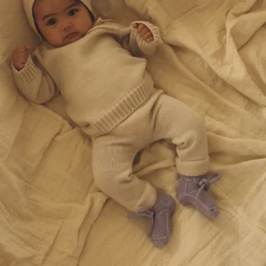 HVID | Chaussons En Laine Lilac