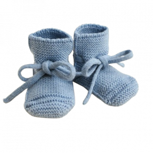 HVID | Chaussons En Laine Light Blue