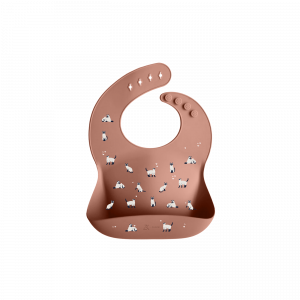 ZAKUW | Bavoir Minouche Rose
