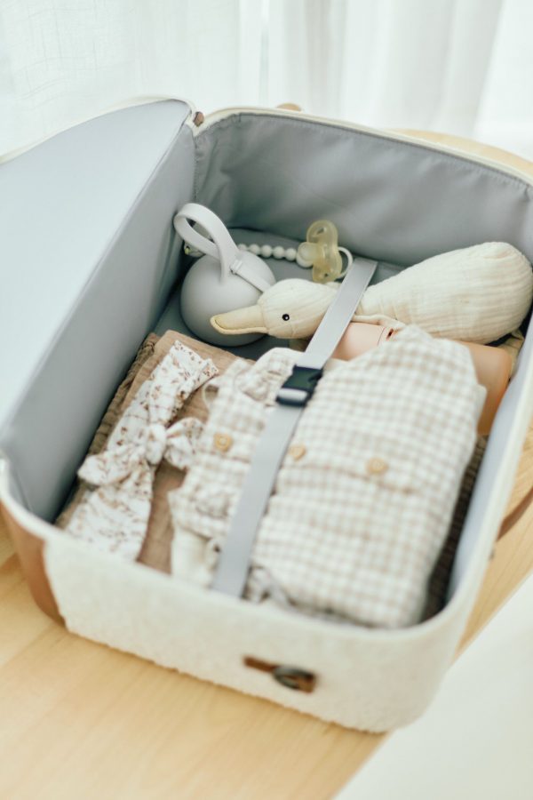 CHILDHOME | Teddy Ecru – Valise Mini Traveller (A Précommander) – Image 3