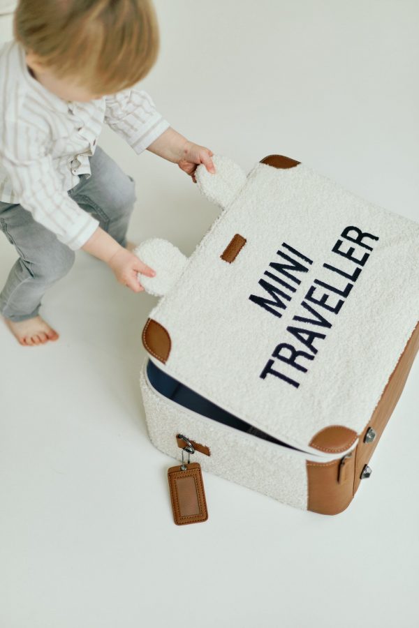 CHILDHOME | Teddy Ecru – Valise Mini Traveller (A Précommander) – Image 2