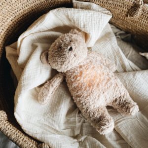MOONIE | Sand Natur - Peluche Veilleuse Musicale Ours