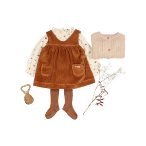 BUHO | Toffee - Robe Velours Happy