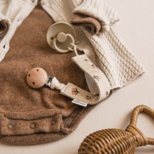 MILLINOON | Citron Beige - Attache Tétine