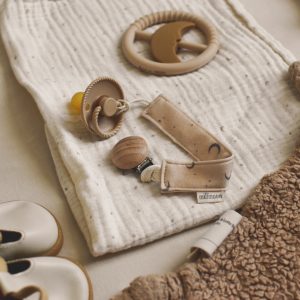 MILLINOON | Lune Beige - Attache tétine