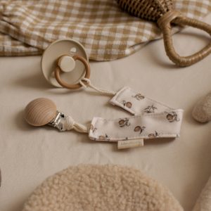 MILLINOON | Pêche Beige - Attache Tétine