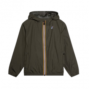 K-WAY | Green Blackish - P Le Vrai 4.0 Claude - Veste Waterproof