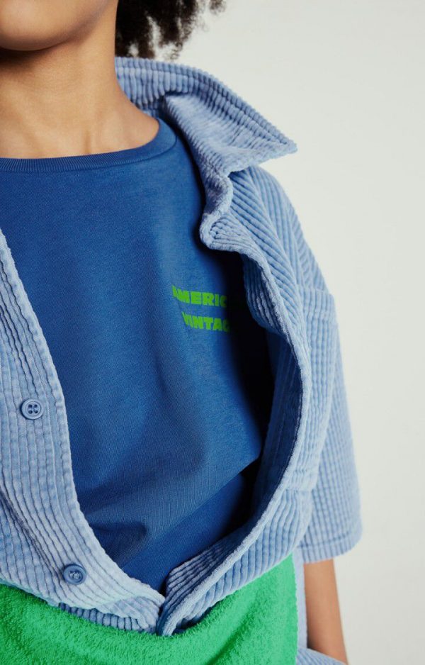 AMERICAN VINTAGE | Cobalt Vintage – T-Shirt Fizvalley – Image 2