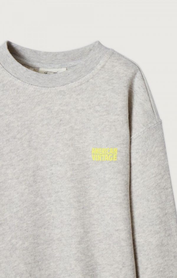 AMERICAN VINTAGE | Polaire Chiné – Sweat Kodytown – Image 3