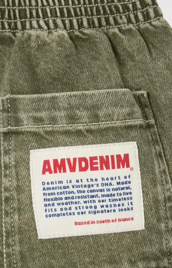 AMERICAN VINTAGE | Olive - Jogging Denim Uzatown – Image 4