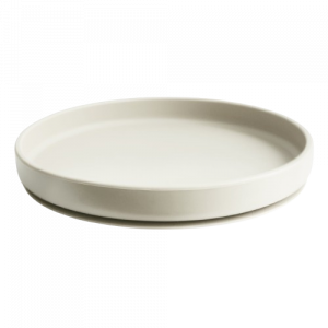 MUSHIE | Ivory - Assiette Avec Ventouse