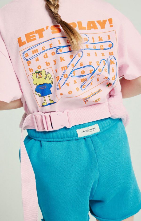 AMERICAN VINTAGE | Baby Pink Vintage – T-Shirt Fizvalley – Image 2