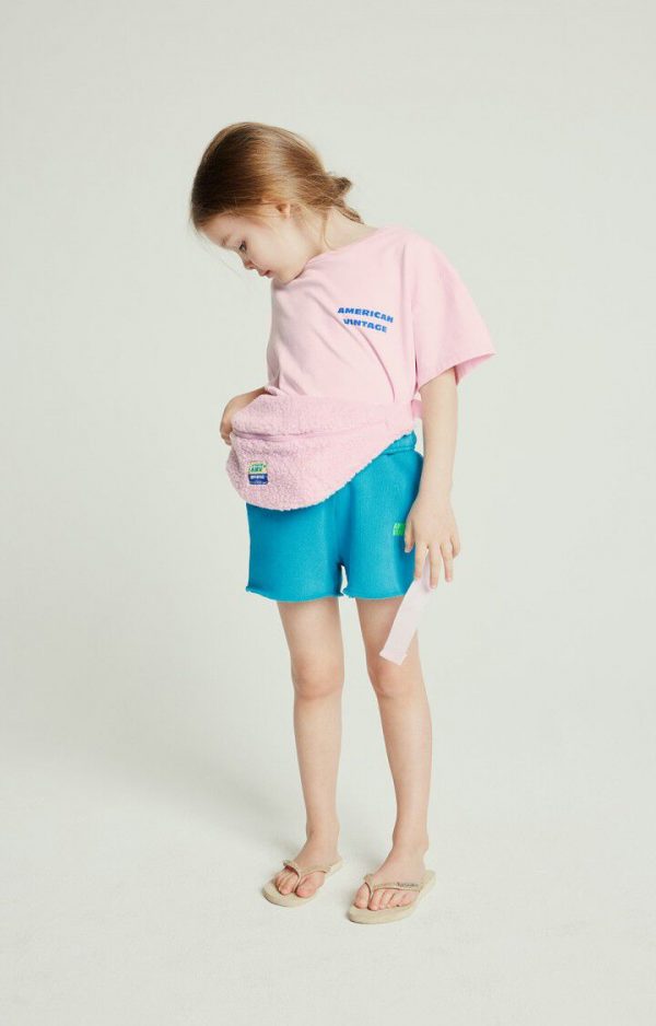 AMERICAN VINTAGE | Baby Pink Vintage – T-Shirt Fizvalley – Image 3