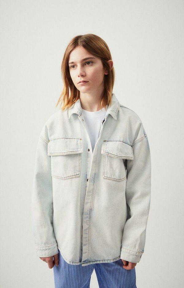 AMERICAN VINTAGE | Winter Bleached - Veste Denim Joybird – Image 2