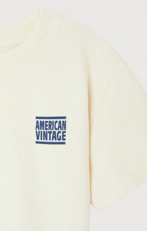 AMERICAN VINTAGE | Ecru – T-Shirt Ykobow – Image 4